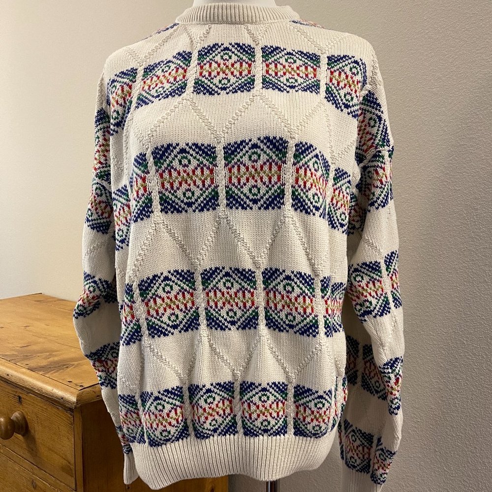 Vintage 80-90's Claiborne Pullover Knit Sweater-Sz XL
